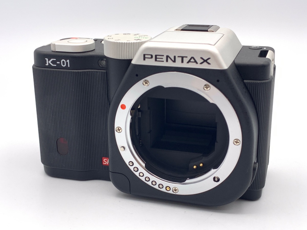 中古：B(並品)】ペンタックス K-01 ボディ ブラック×ブラック 