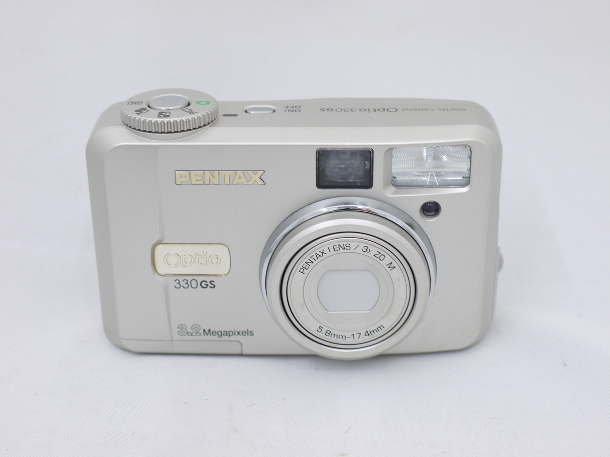 中古】ペンタックス（PENTAX）Optio 330GS ゴールド【320万画素