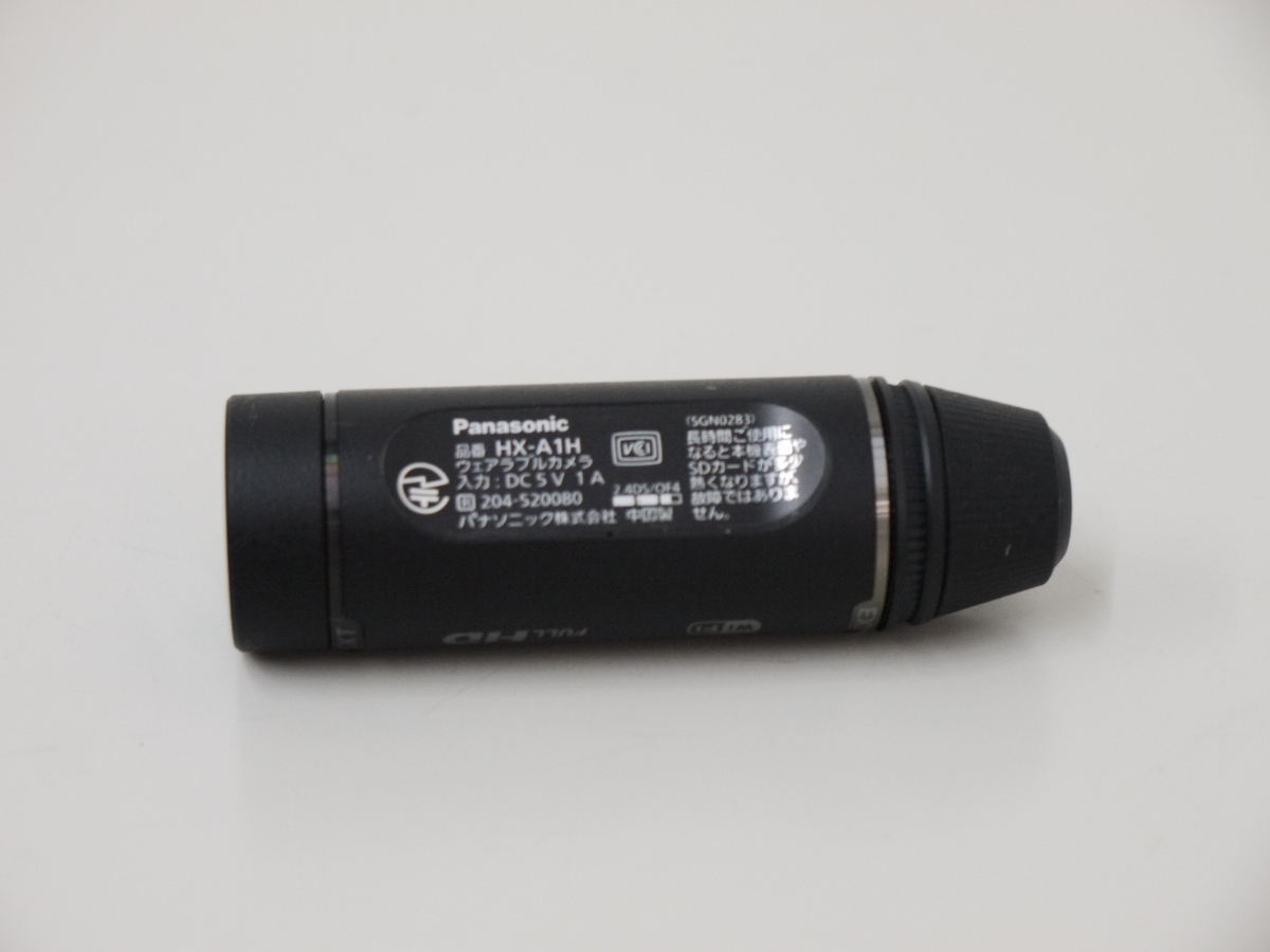 中古】パナソニック ウェアラブルカメラ HX-A1H-K ブラック｜｜カメラ