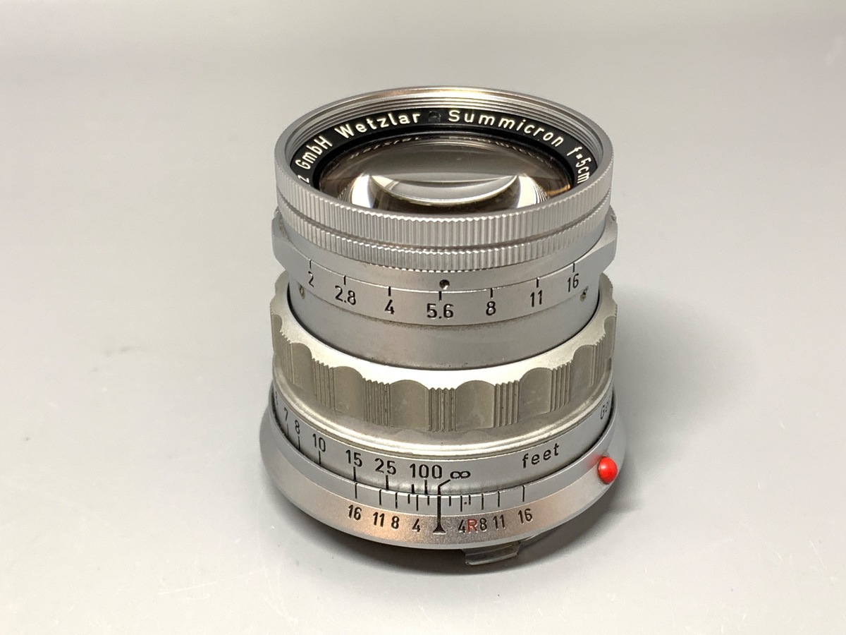 【中古】ライカ ズミクロンM 50mm F2 固定（初代）