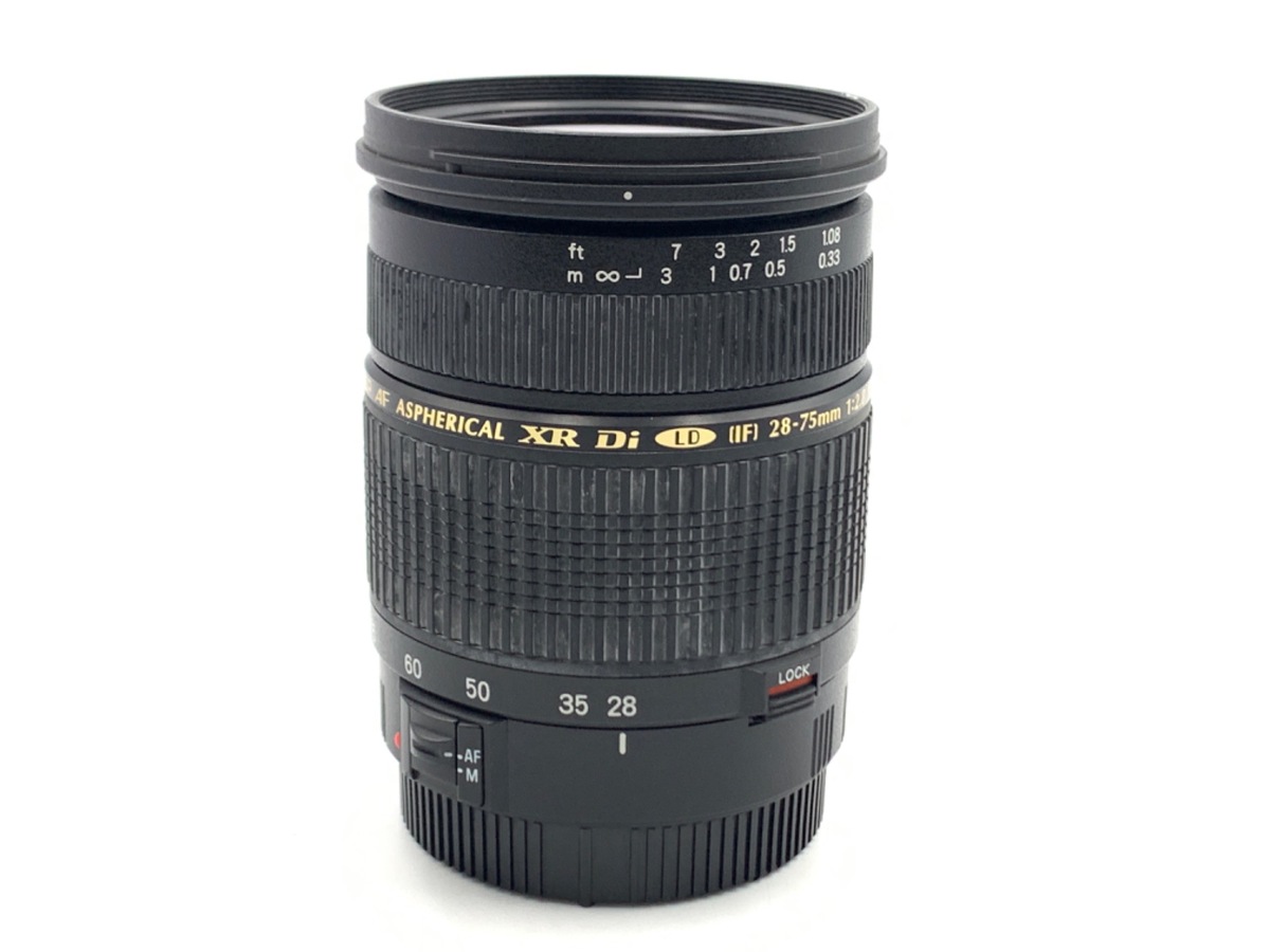 レンズ(ズーム) SP AF 28-75mm f2.8 XR Di LD Model A09 II Amazon.co.jp: TAMRON 大口径ズームレンズ SP AF28-75mm F2.8 XR