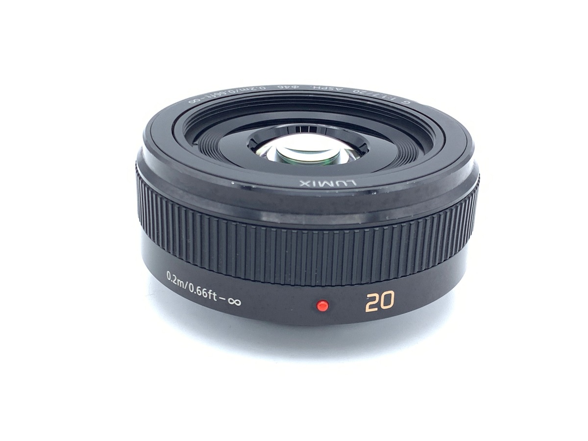 LUMIX G 20mm/F1.7 II ASPH. H-H020A-K [ブラック] 中古価格比較