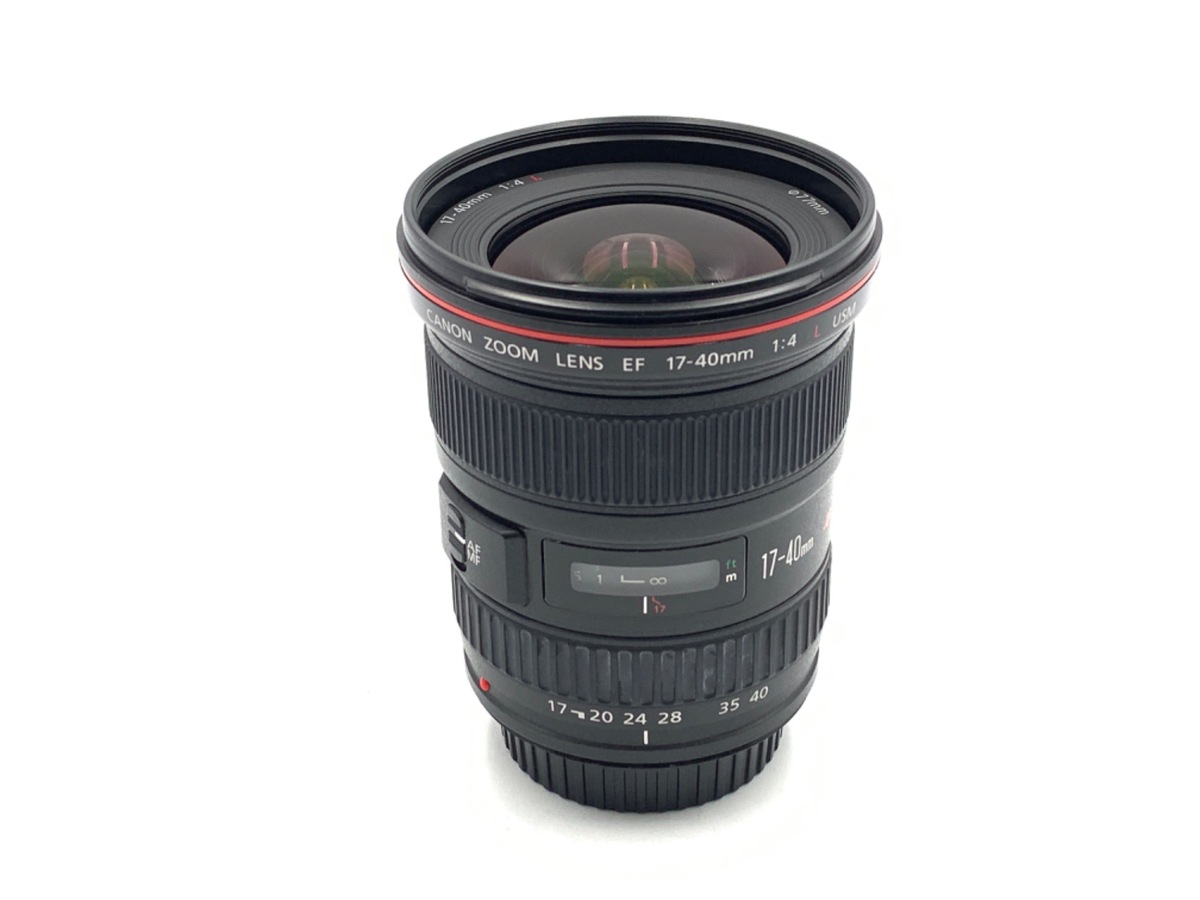 【美品】Canon キャノン EF 17-40mm f/4 L USM キヤノン Canon EF 17-40mm F4L USM 一眼カメラ用レンズ（オート