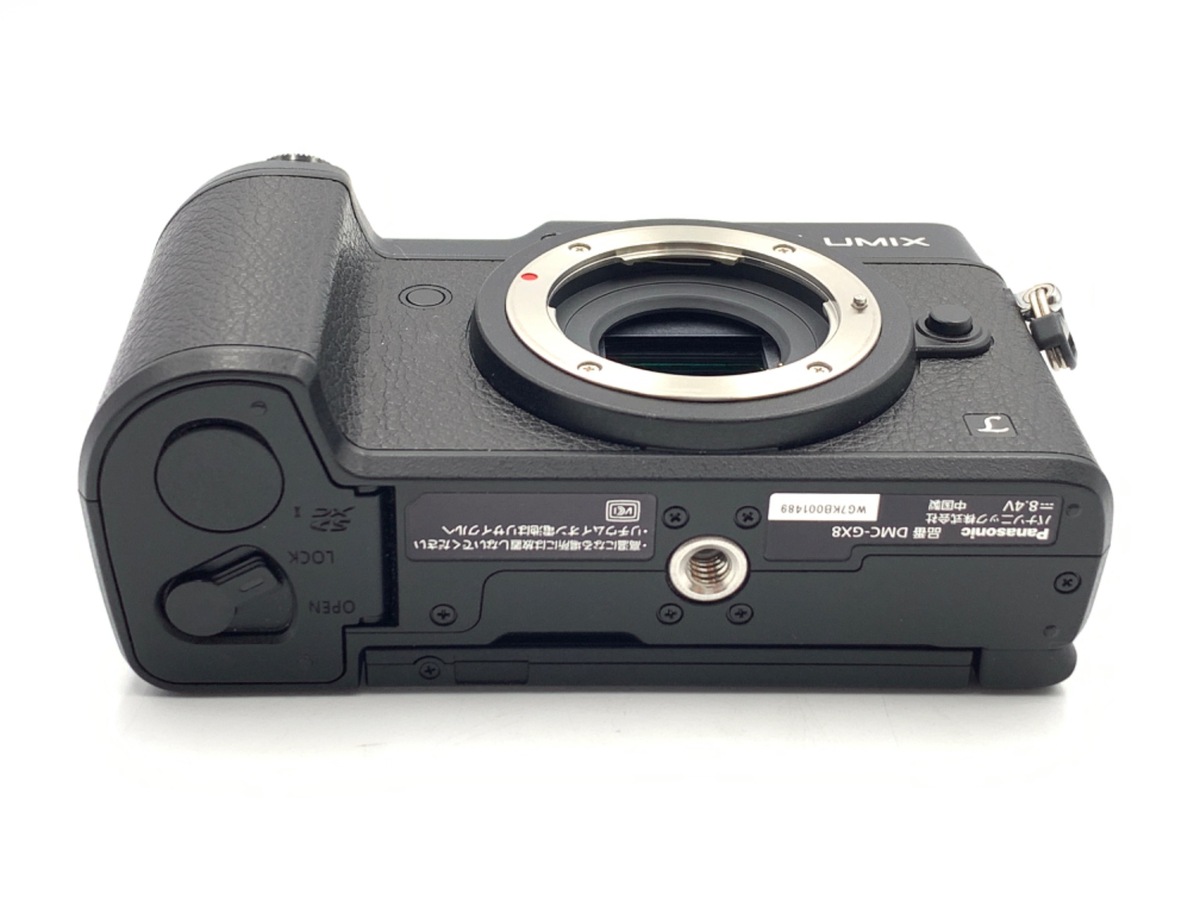 中古：AB(良品)】パナソニック LUMIX DMC-GX8-K ボディ ブラック