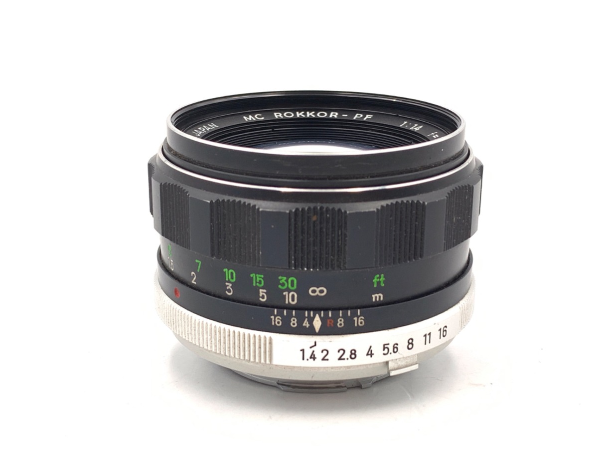 中古】ミノルタ AUTO ROKKOR-PF 58mm F1.4｜｜カメラのキタムラネット