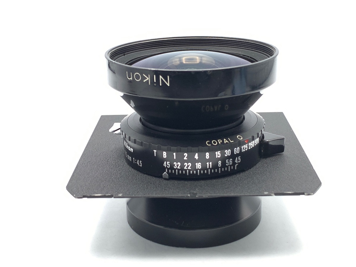 大判レンズニコンNIKKOR SW 75mm 4.5中古