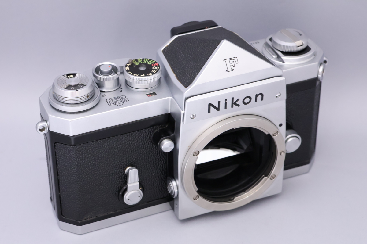 中古：B(並品)】ニコン F 前期 アイレベル ボディ シルバー