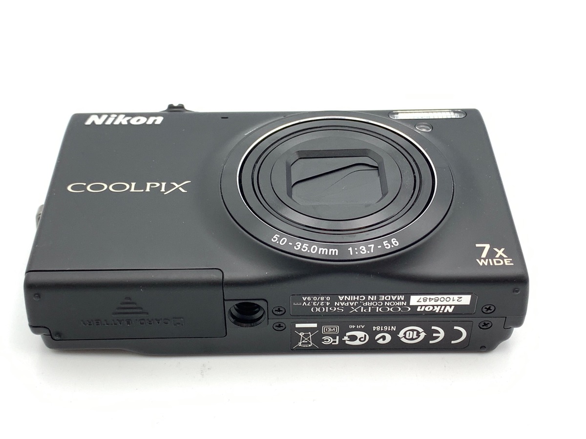 中古：AB(良品)】ニコン COOLPIX S6100 ノーブルブラック | 2415250375798