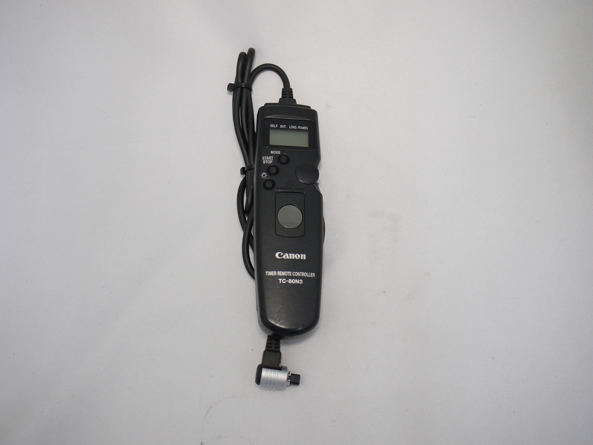 【中古】Canon タイマーリモートコントローラー TC-80N3 楽天市場】【中古】Canon タイマーリモートコントローラー TC-80N3