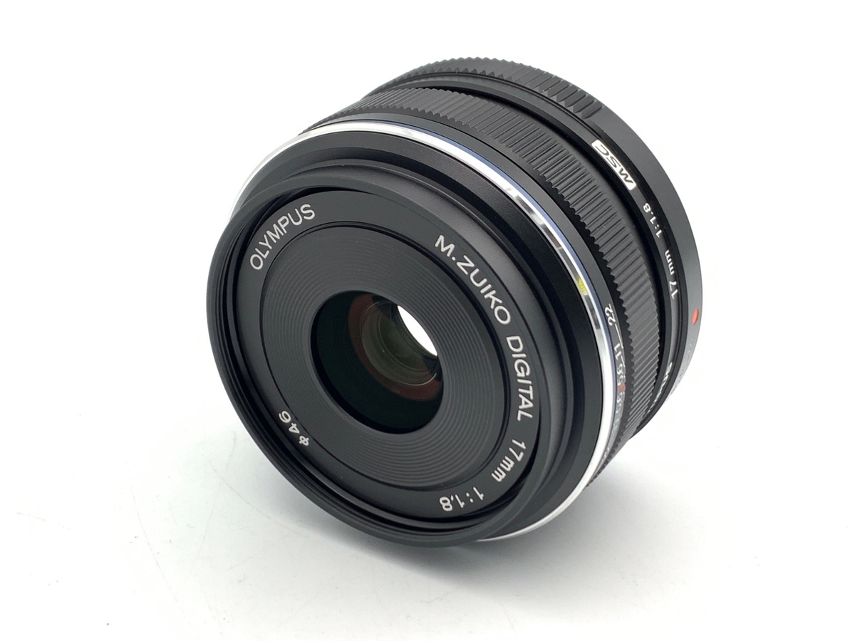 【中古】オリンパス M.ZUIKO DIGITAL 17mm F1.8 ブラック