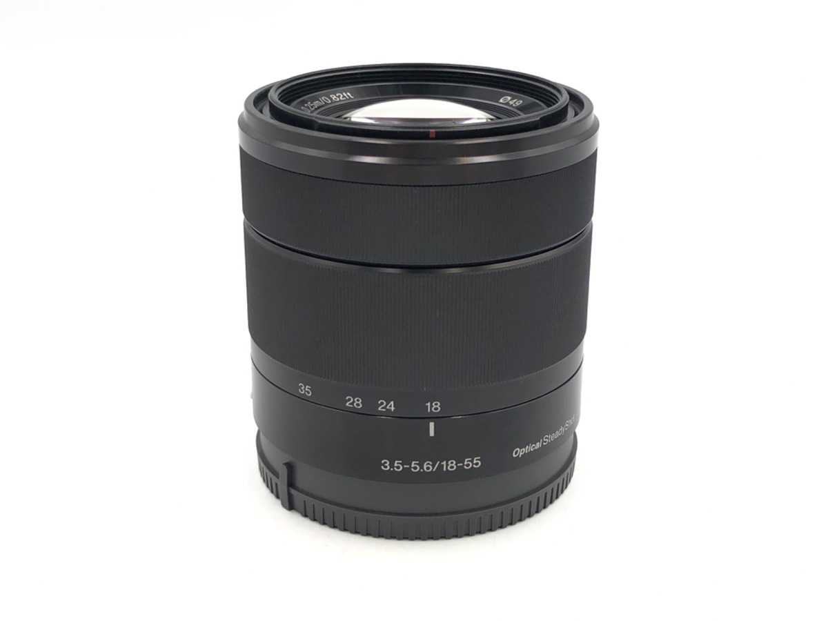中古：AB(良品)】ソニー E 18-55mm F3.5-5.6 OSS ブラック [SEL1855