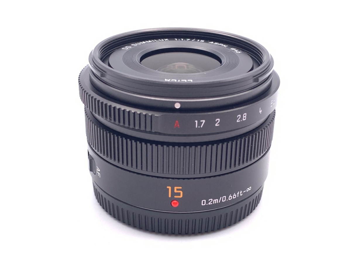 【週末値下中】 H-X015 15mm F1.7 ASPH.レンズ H-X015 概要 - デジタル一眼カメラ用交換レンズ | LUMIX（ルミックス
