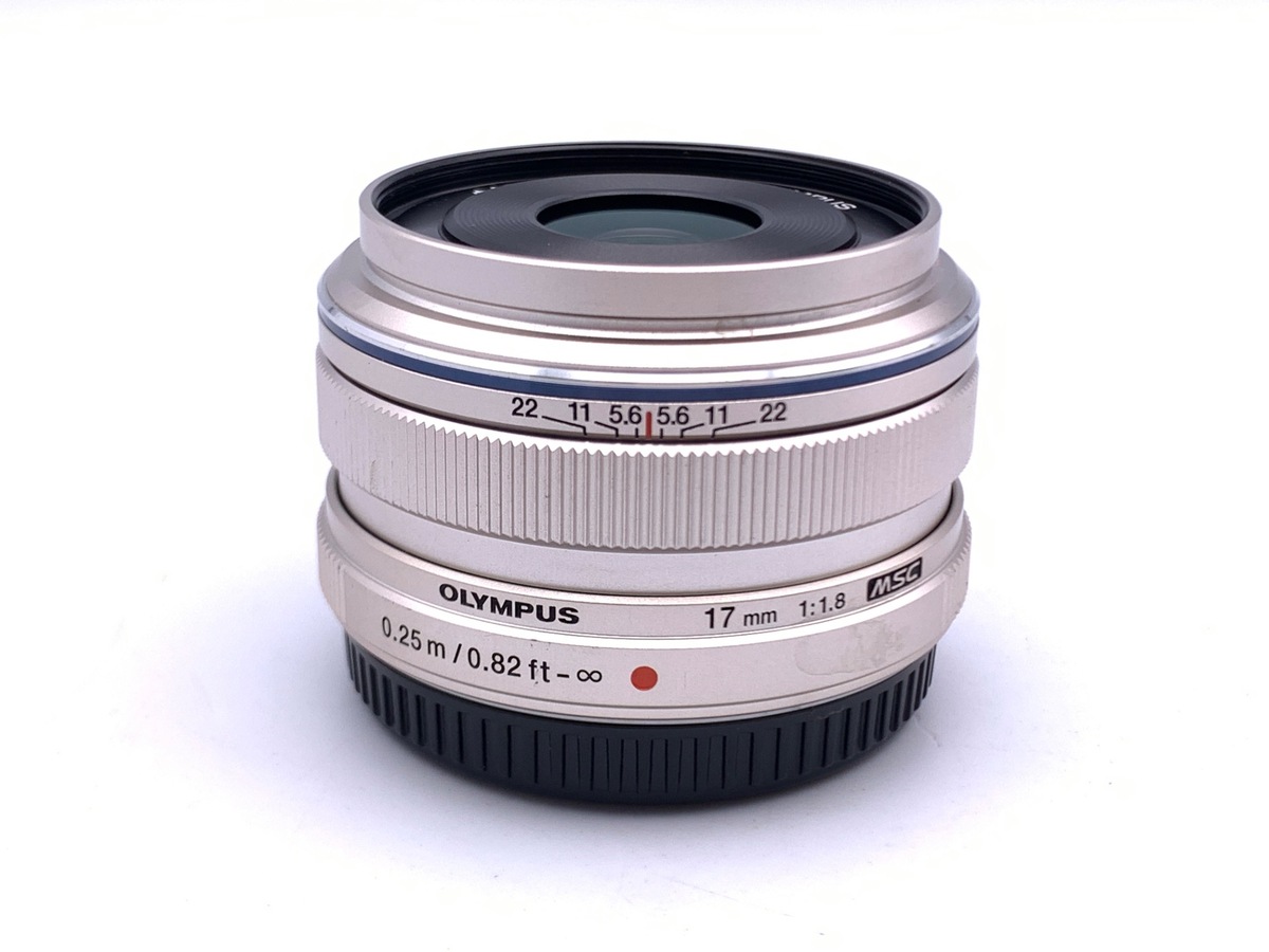 中古：AB(良品)】オリンパス M.ZUIKO DIGITAL 17mm F1.8 シルバー