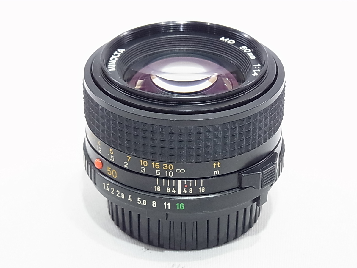 ミノルタ New MD 50mm F1.4