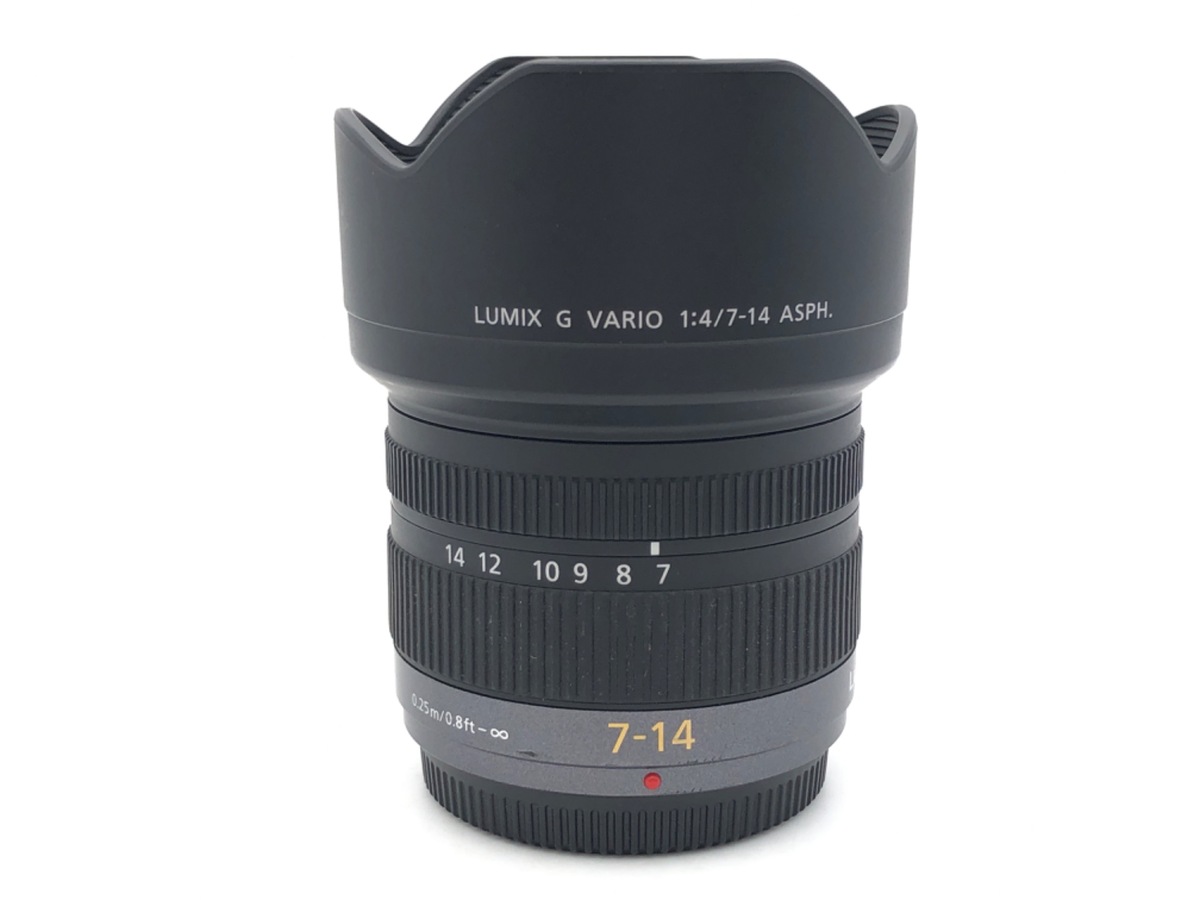 中古】パナソニック LUMIX G VARIO 7-14mm/F4.0 ASPH. [H-F007014