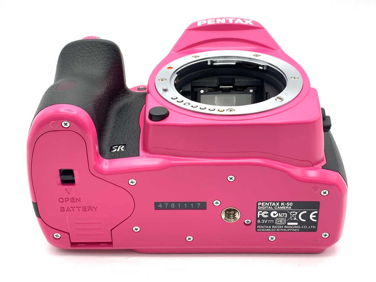 ペンタックス K-50 ボディ ピンク