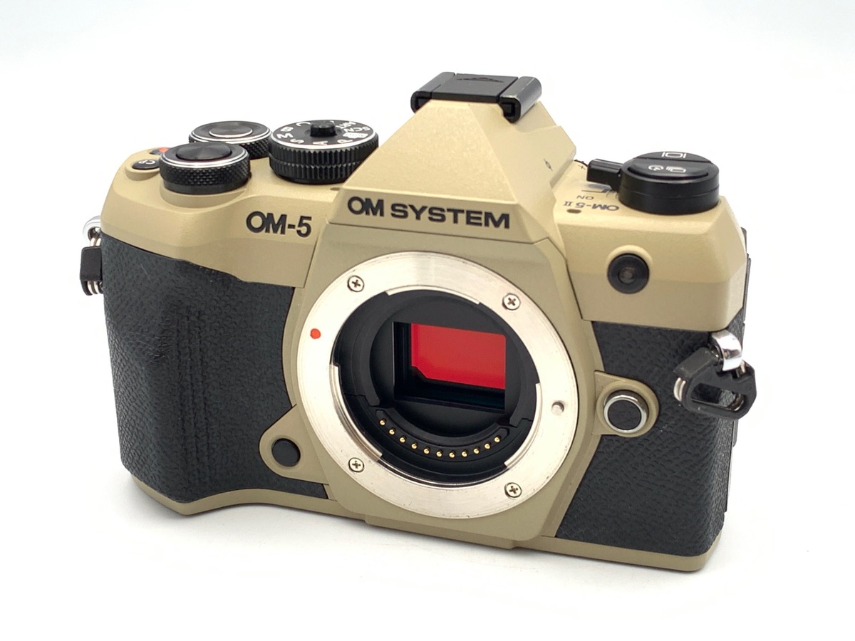 新品 OM-5 Mark II サンドベージュ ボディ 1年保証 キタムラ購入 中古：A(美品)】OM SYSTEM OM-5 Mark II ボディ サンドベージュ
