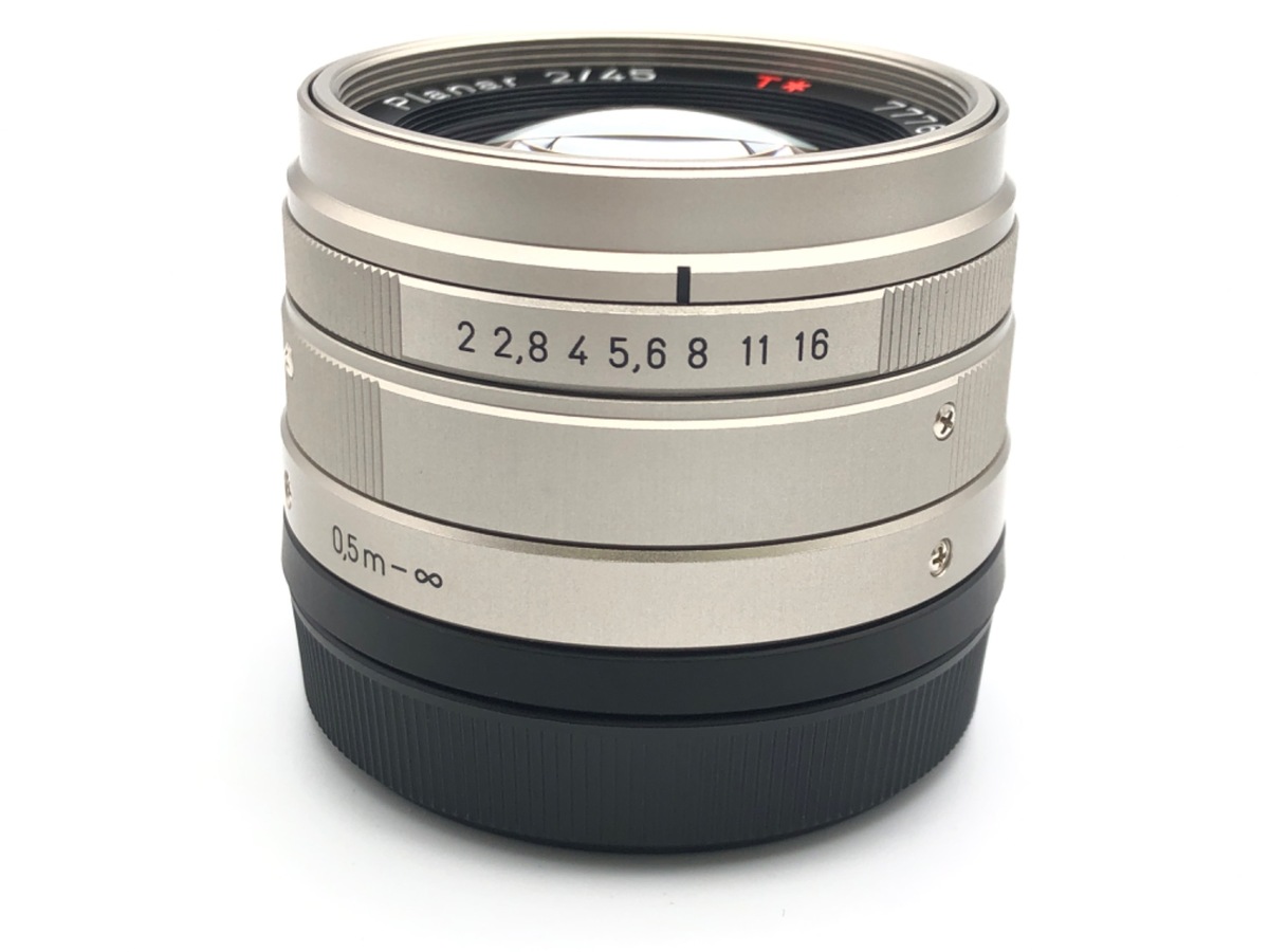 中古】コンタックス プラナー T* G 45/2 クローム 在庫一覧｜カメラの