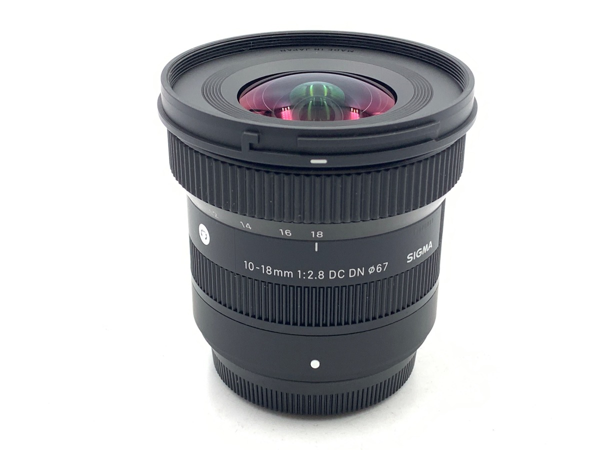 中古】シグマ 10-18mm F2.8 DC DN Contemporary フジフイルムX用 在庫