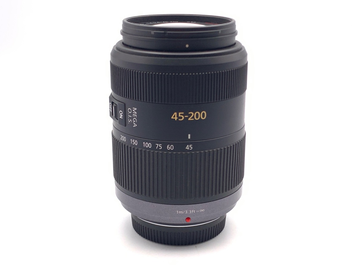 中古】LUMIX G VARIO 45-200/4.0-5.6 MEGA O.I.S. (H-FS045200) 在庫