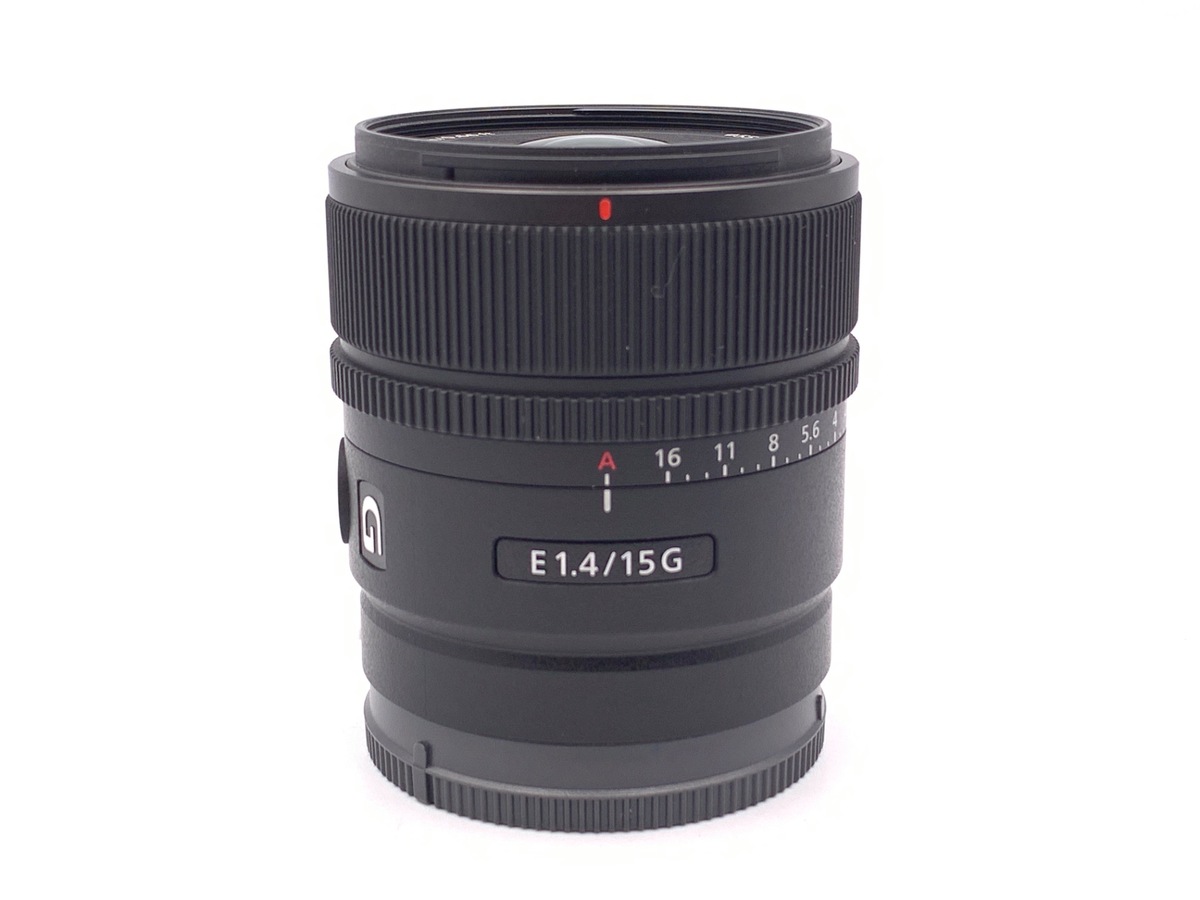 【中古美品】15mm F1.4 G SEL15F14G 中古】ソニー E 15mm F1.4 G [SEL15F14G] 在庫一覧｜カメラのキタムラ