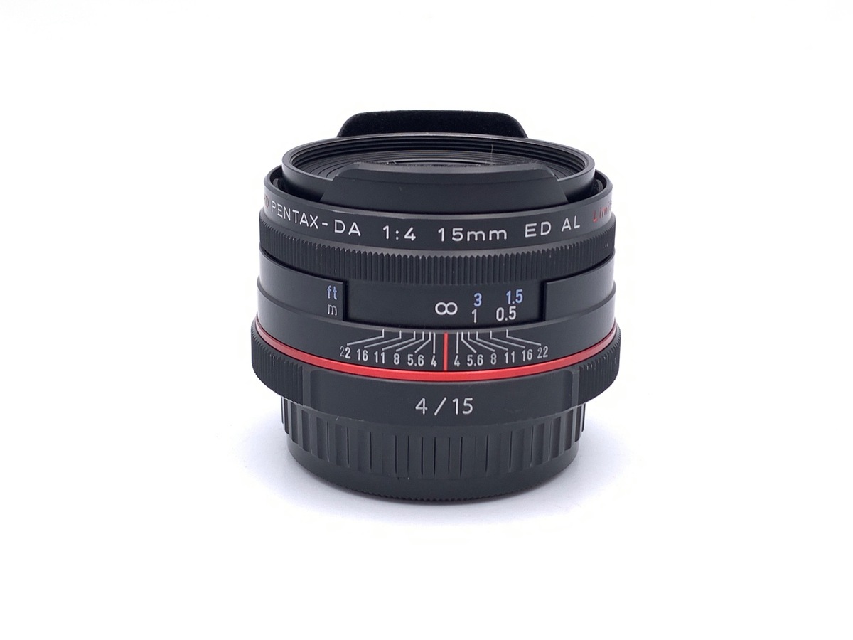 中古】ペンタックス HD PENTAX-DA 15mm F4 ED AL Limited ブラック