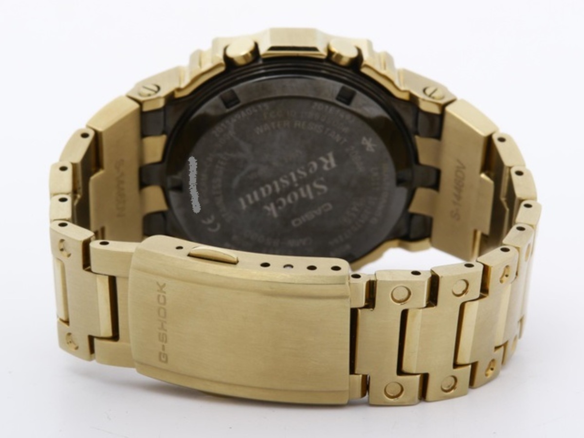 中古：AB(良品)】カシオ G-SHOCK ブラック GMW-B5000GD-9JF ステンレス 
