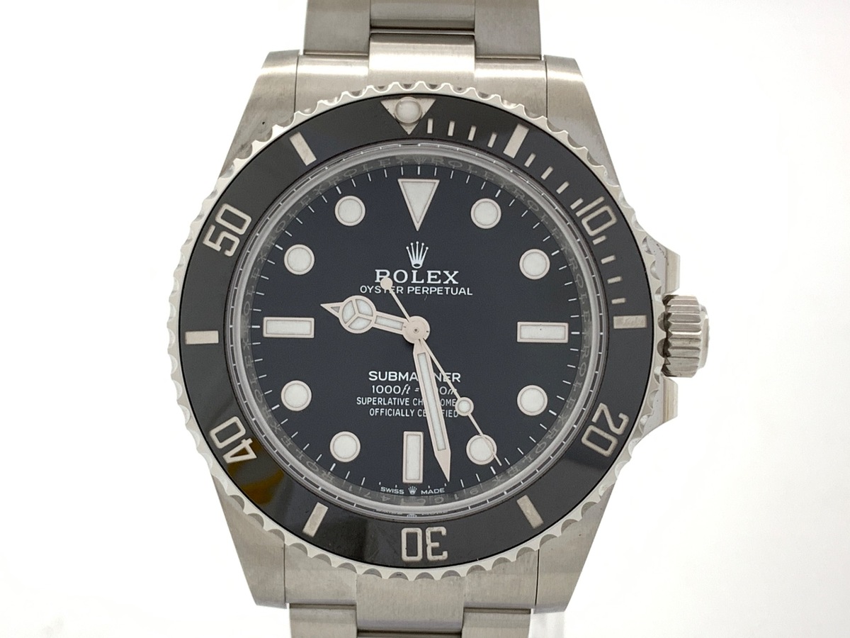 流行 ロレックス(ROLEX) ステンレス 124060 ブラック サブマリーナー ポケモンカードゲーム
