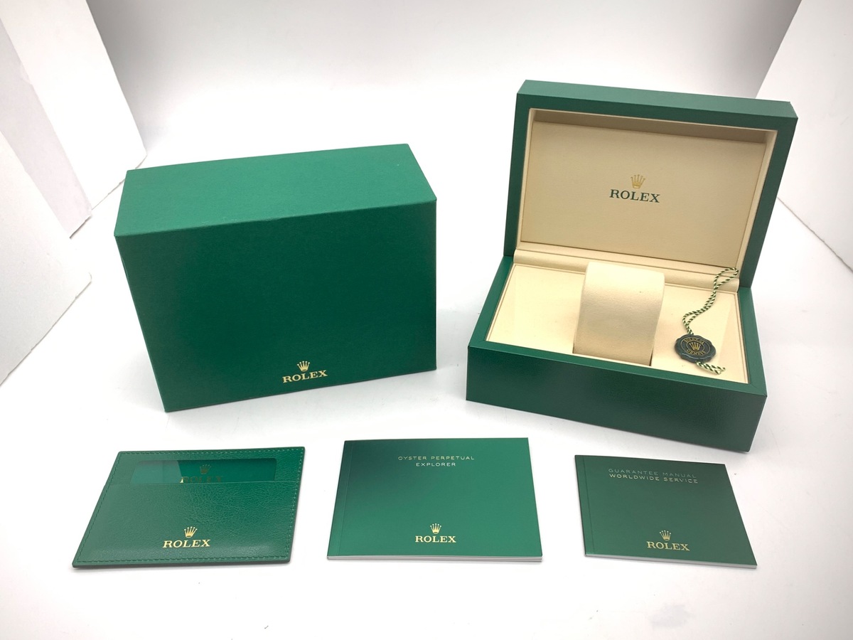 ロレックス(ROLEX) エクスプローラーI ブラック 124270 ステンレススティール