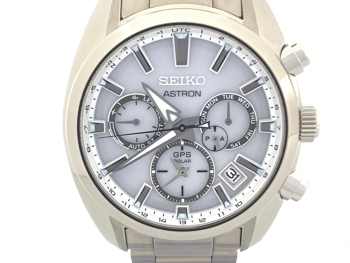セイコー アストロン ホワイト SBXC047/5X53-0AJ0 ステンレススティール