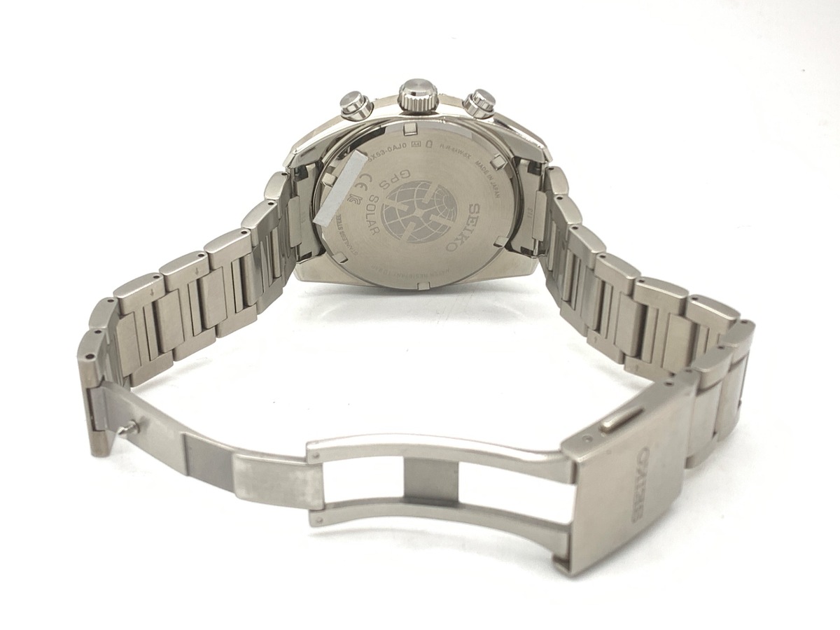 セイコー アストロン ホワイト SBXC047/5X53-0AJ0 ステンレススティール