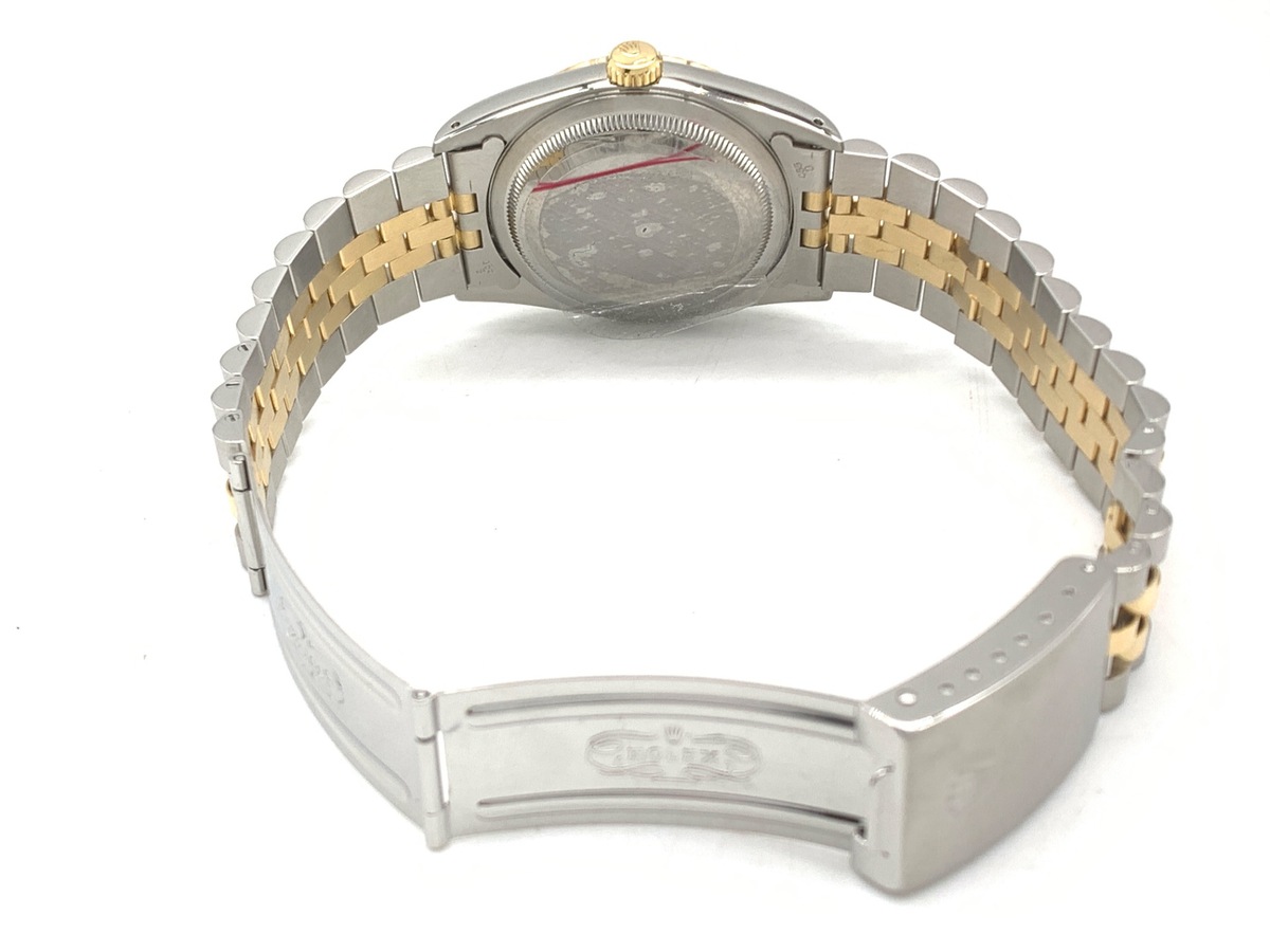 ロレックス(ROLEX) デイトジャスト 36 ホワイト 16233 ステンレススティール/イエローゴールド ローマ ジュビリーブレス