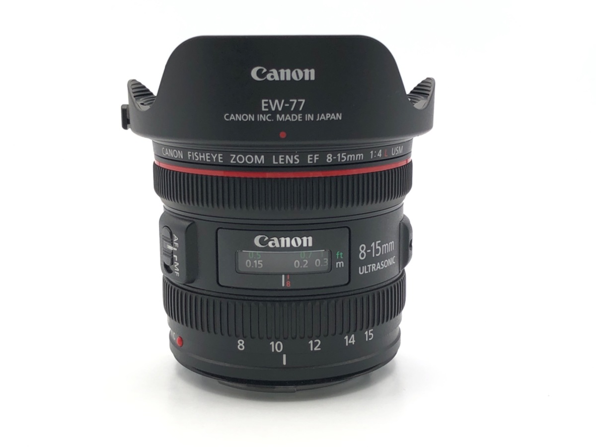 中古：B(並品)】キヤノン EF8-15mm F4L フィッシュアイ USM