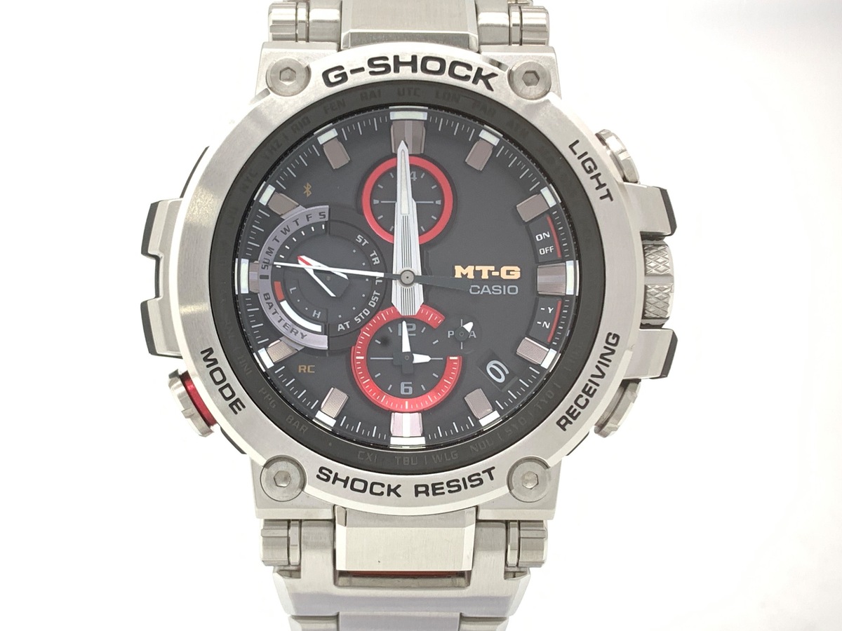 カシオ G-SHOCK MT-G ブラック MTG-B1000D-1AJF ステンレススティール