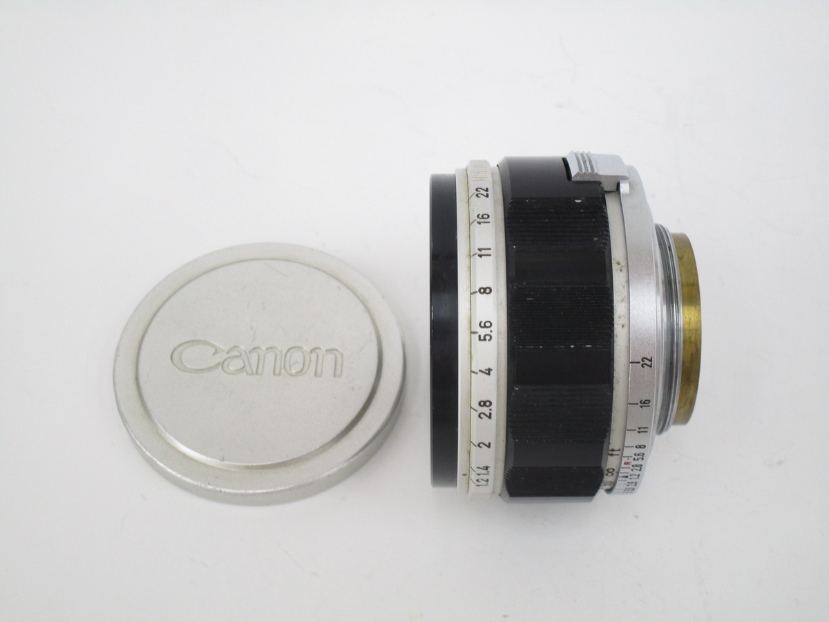 キヤノン 50mm F1.2 Lマウント Canon 50mm f1.2 (L) – FLASHBACK CAMERA