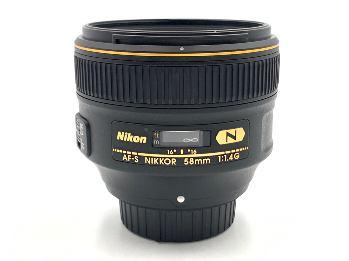Nikon AF-S NIKKOR 58mm f/1.4G N（整備品） Used Nikon AF-S Nikkor 58mm f/1.4G | MPB
