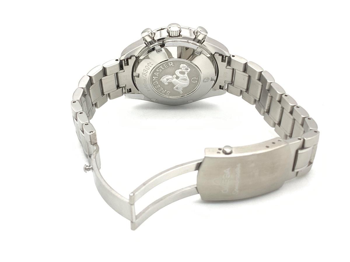 オメガ(OMEGA) スピードマスター デイト ブラック 3210.50 ステンレススティール