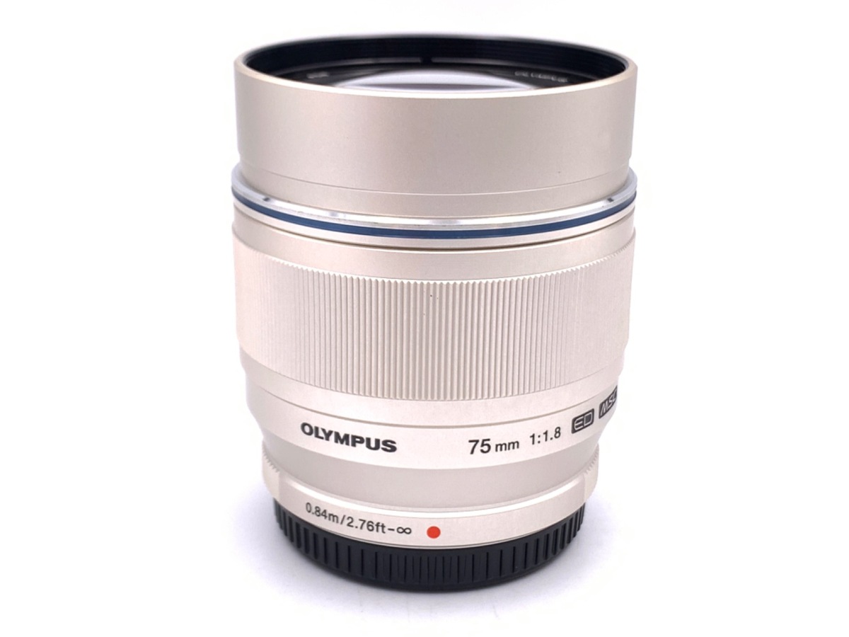 オリンパス　M.Zuiko ED 75mm f1.8 シルバー　中古美品 M.ZUIKO DIGITAL ED 75mm F1.8 [シルバー] 中古価格比較 - 価格.com