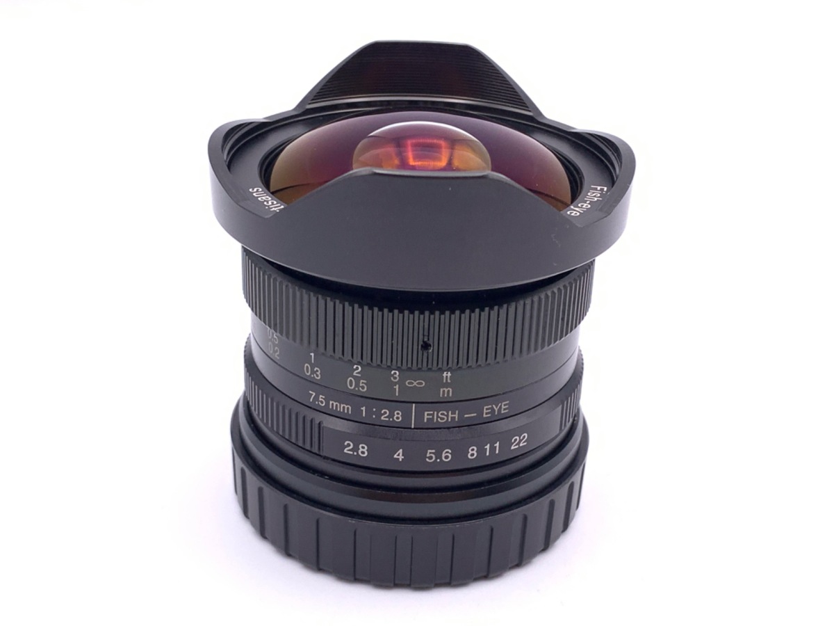 H 7Artisans 75MB2 7.5/2.8 Fish-eye2 EF-M