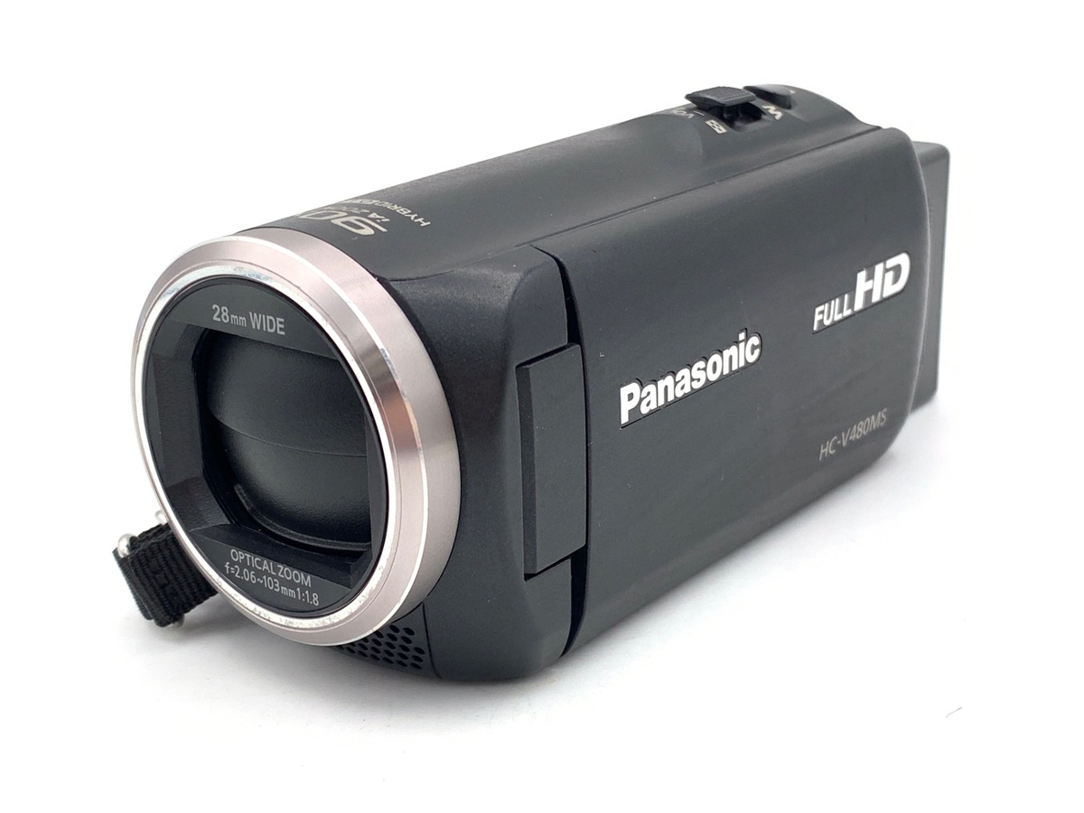 中古：B(並品)】パナソニック HC-V480MS-K ブラック | 2440100066823