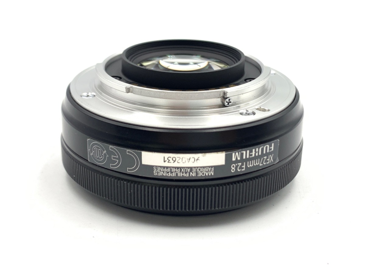 FUJIFILM フジフイルム XF27mm F2.8 シルバー 交換レンズ【中古