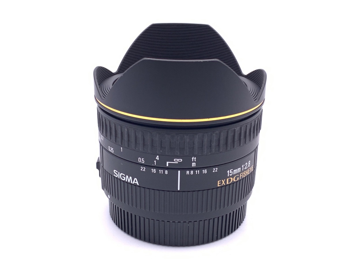 中古：AB(良品)】シグマ 15mm F2.8 EX DG DIAGONAL FISHEYE キヤノン用