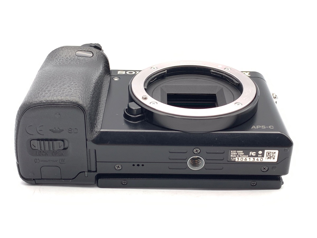 中古：B(並品)】ソニー α6000 ボディ ブラック [ILCE-6000 B