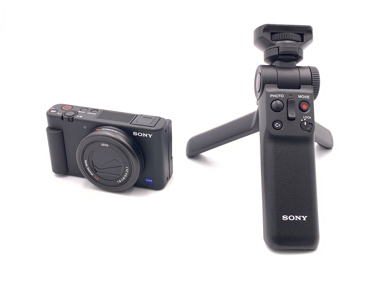 中古：A(美品)】ソニー VLOGCAM ZV-1G B シューティンググリップキット 