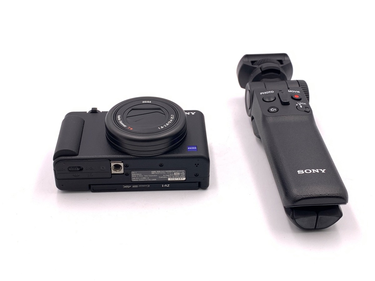 中古：A(美品)】ソニー VLOGCAM ZV-1G B シューティンググリップキット
