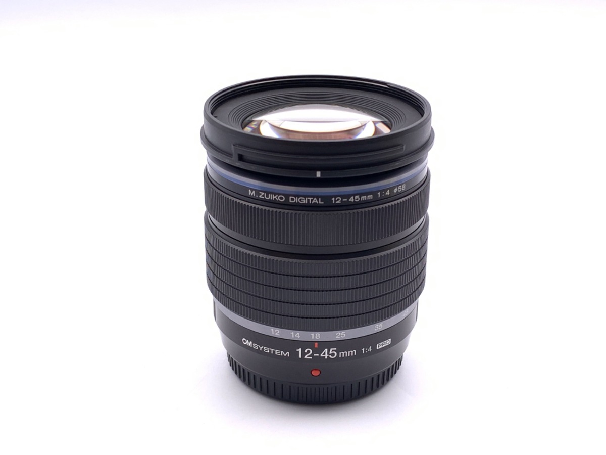 中古：A(美品)】OM SYSTEM M.ZUIKO DIGITAL ED 12-45mm F4.0 PRO