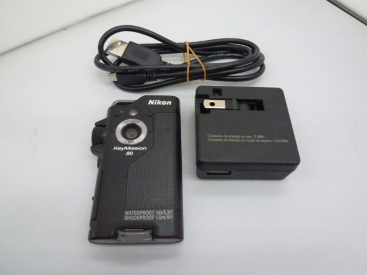 中古：B(並品)】ニコン KeyMission 80 ブラック | 2440120025237