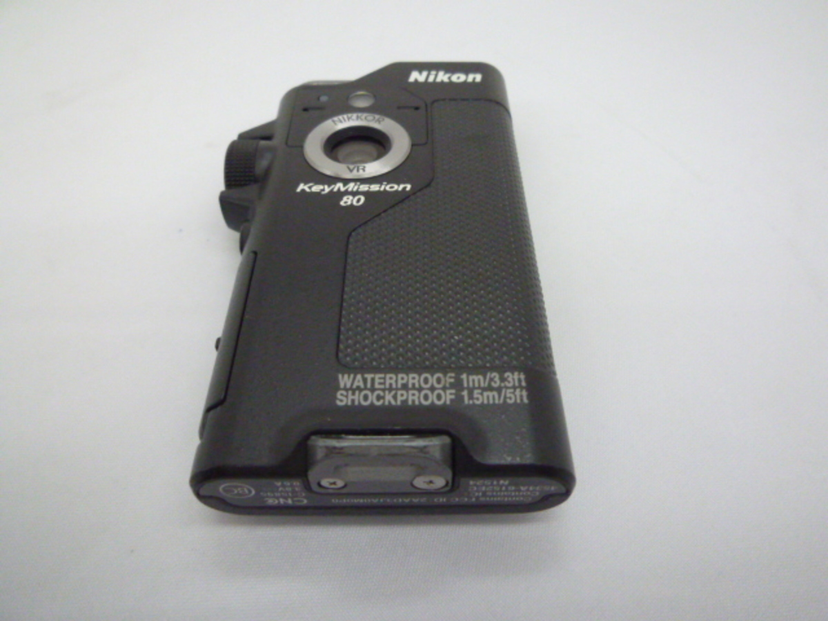 Nikon KeyMission 80 ジャンク品 中古：B(並品)】ニコン KeyMission 80 ブラック | 2440120025237