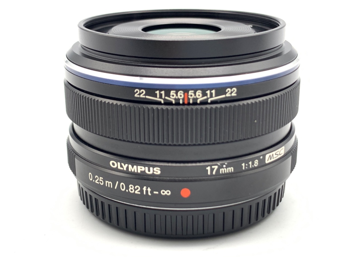 中古】オリンパス M.ZUIKO DIGITAL 17mm F1.8 ブラック 在庫一覧
