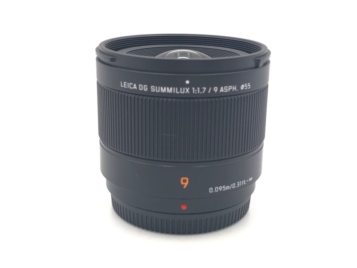 中古】パナソニック LEICA DG SUMMILUX 9mm/F1.7 ASPH. [H-X09] 在庫